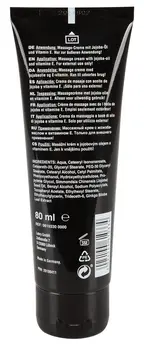 HOT XXL Veganska krema za masažu 80 ml sa jojoba uljem i ekstraktom ginka