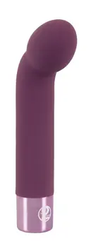 Elegant Series Vibrator G-Spot Curved 15 Modes Waterproof 16cm Purple