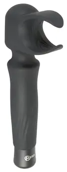 Rebel Man Wand 7-Mode Massager and Intimate Stimulation Device, Black