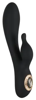 Cleopatra Black Intimate Dual-Motor System with Copper Accent 19.7cm