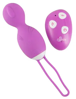 Sweet Smile RC Rotirajuća ljubavna loptica Silikon Roze 16cm