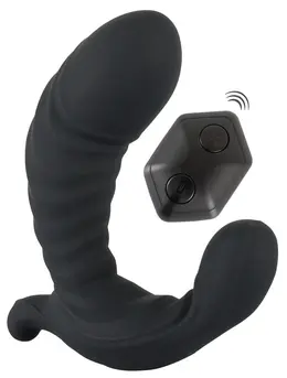 RC+ Inflatable G&P Spot Vibrator sa daljinskim upravljanjem, podesiva veličina, 12cm