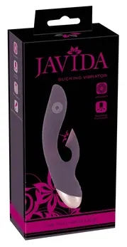 Javida Usisni Vibrator 12-Modni Dvostruki, Silikon, Vodootporan 21.6cm