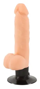 Nature Skin Vibe M Intimate Machine with Suction Cup 21cm Beige