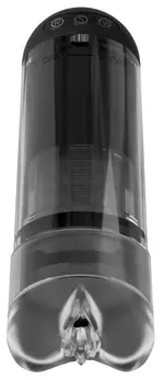 PDX Elite Extender Pro Podesivi Providni Vibrirajući Pump 14.5cm