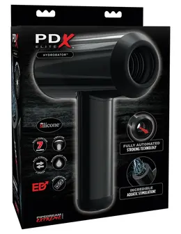 PDX Elite Hydrobator Intimni Hidro Sistem Crna 18.4 cm