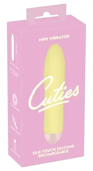 Cuties Mini Intimni Masažer Zuti 7 Rezima Vodootporan 13.2 cm