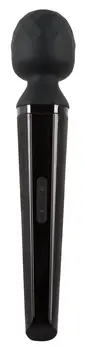 You2Toys Rechargeable Power Wand Massager, 24 Modes, 31cm, Black