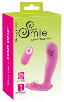 Sweet Smile G-spot Panty Vibe - Daljinski Upravljiv Kompaktni Model, Ljubicasta