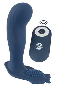 You2Toys Prostate Massager 10-Mode Silicone with Remote 11.7 cm Black