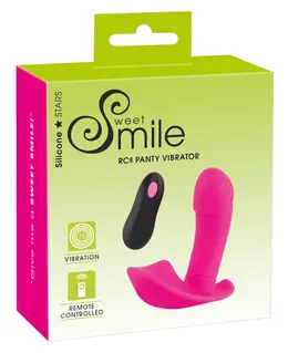 Sweet Smile RC Punjivi Panty Vibe - Daljinski Upravljac, Silikon, Roze