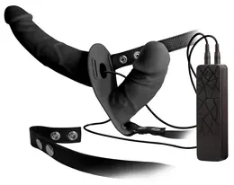 You2Toys Double Thruster Adjustable Harness System Black 17cm & 9.3cm