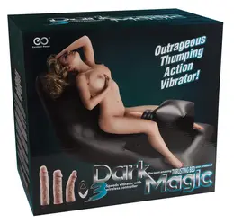 Dark Magic Inflatable Bed Set with Adjustable Motion & Remote Control