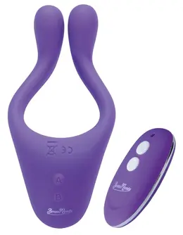 BeauMents Doppio 2.0 Intimate Wellness Device Purple Multi-Function