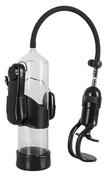 MrBoner Power Pump Vibrating Cylinder with Adjustable Vacuum 24.5 cm
