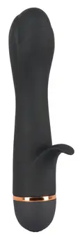 You2Toys Bendy Flexible Vibrator Black 20 Modes Silicone 16.4cm