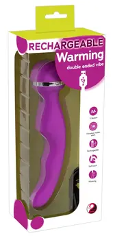 You2Toys Warming Double-Ended Flexible Vibe Pink 22.2cm USB Rechargeable