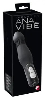 You2Toys Crna Analna Mašina sa Pokretom, 23.5 cm, 7 Modova, Silikon