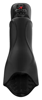 PDX Elite Roto-Teaze Vibrating Intimate Device Black Silicone 24.5cm