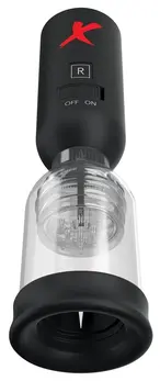 PDX Elite Tip Teazer Power Pump Intimni Usisni Trener Crni 24.2 cm