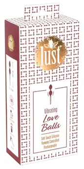 Lust Love Balls Berry - Rechargeable Silicone Intimate Trainer, 10 Modes