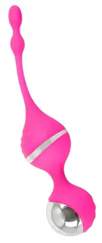 Sweet Smile Vibrirajuće Kuglice za Trening Karličnog Dna Roze USB 18 cm