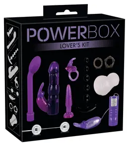 You2Toys Power Box Kit 10-Piece Multifunctional Set Purple & Black