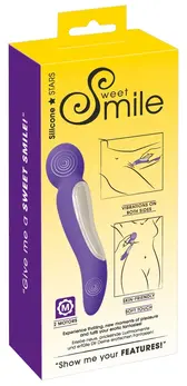 You2Toys Dual Motor Rechargeable Vibrating Device, Lilac, 22 cm