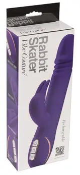You2Toys Rabbit Skater Ljubičasti Silikonski Intimni Uređaj 23cm Vodootporan