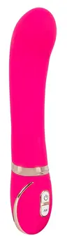 Front Row G-Spot Pink Vibrator Double-Layered Silicone 22cm