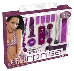 You2Toys Purple Intimate Discovery Set 12-delni višenamenski komplet