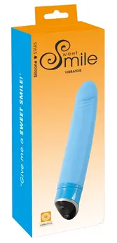 Smile Happy Blue Intimate Massager with 7 Vibration Modes