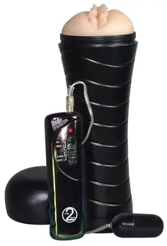 You2Toys Pussy to Go Vibration intimni uređaj sa teksturiranim kanalom 23cm