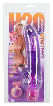 H2O Viking Wet Vibe intimna mašina ljubičasta 23cm TPE podesiva snaga
