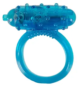 You2Toys plavi intimni prsten sa uklonjivim vibracionim modulom 3cm