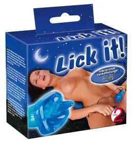 You2Toys Flexible Tongue Lay-On Vibrator, Multi-Speed, Pink, 9.1 cm