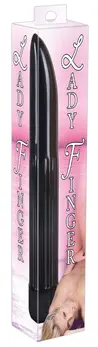 You2Toys Lady Finger Black Kompaktni Vibrirajući Uređaj 13cm ABS