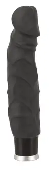 Nature Skin Big Vibe Black Fleksibilni Vibrirajući Model 23cm TPR
