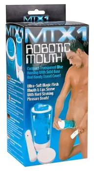 You2Toys Intimate Stimulation Machine Blue, Adjustable Power, 21 cm