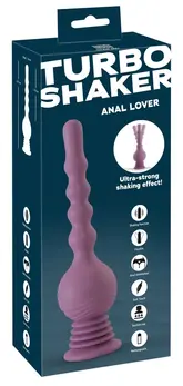 You2Toys Turbo Shaker Anal Lover Silikonska Intimna Mašina 27.7cm Crna