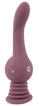You2Toys Turbo Shaker G-Spot Model sa Usisnom Bazom, 23.7 cm, Ljubičasta