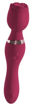 Rosenrot Thumping Wand 2-in-1 Massager & Vibrator Pink 23.4cm