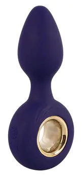 Sweet Smile Intimate Vibrating Plug 12 Modes Black 12.6 cm
