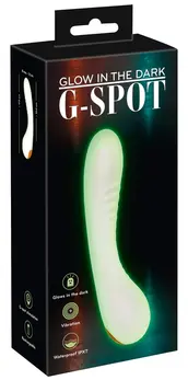 You2Toys Glow G-Spot Silikonski Vibrator, Vodootporan, 9 Načina, 17.9cm