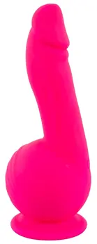 Sweet Smile Snažni Vibrator Silikon Dvostruki Motor 19cm Crni