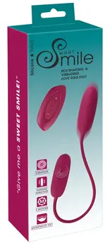 Sweet Smile RC Duo Flexible Remote Control Vibrating & Shaking Set, 50cm