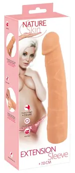 Nature Skin Nastavak za Produženje TPE 24cm Fleksibilni Anatomski Dizajn