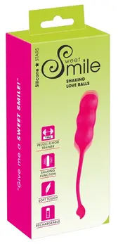 Sweet Smile Shaking Love Balls Advanced Pelvic Trainer Silicone 136g