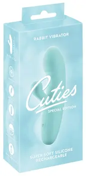 Cuties SE Mini Rabbit Flexible Silicone Intimate Machine Pink 15.5cm