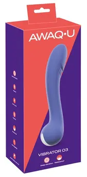 You2Toys AWAQ.U Vibrator 3 Purple - 10-Mode Waterproof Silicone Device